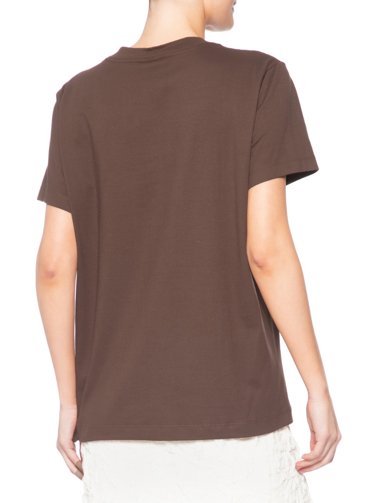 Camiseta Feminina Fit O Pulo Marrom Farm