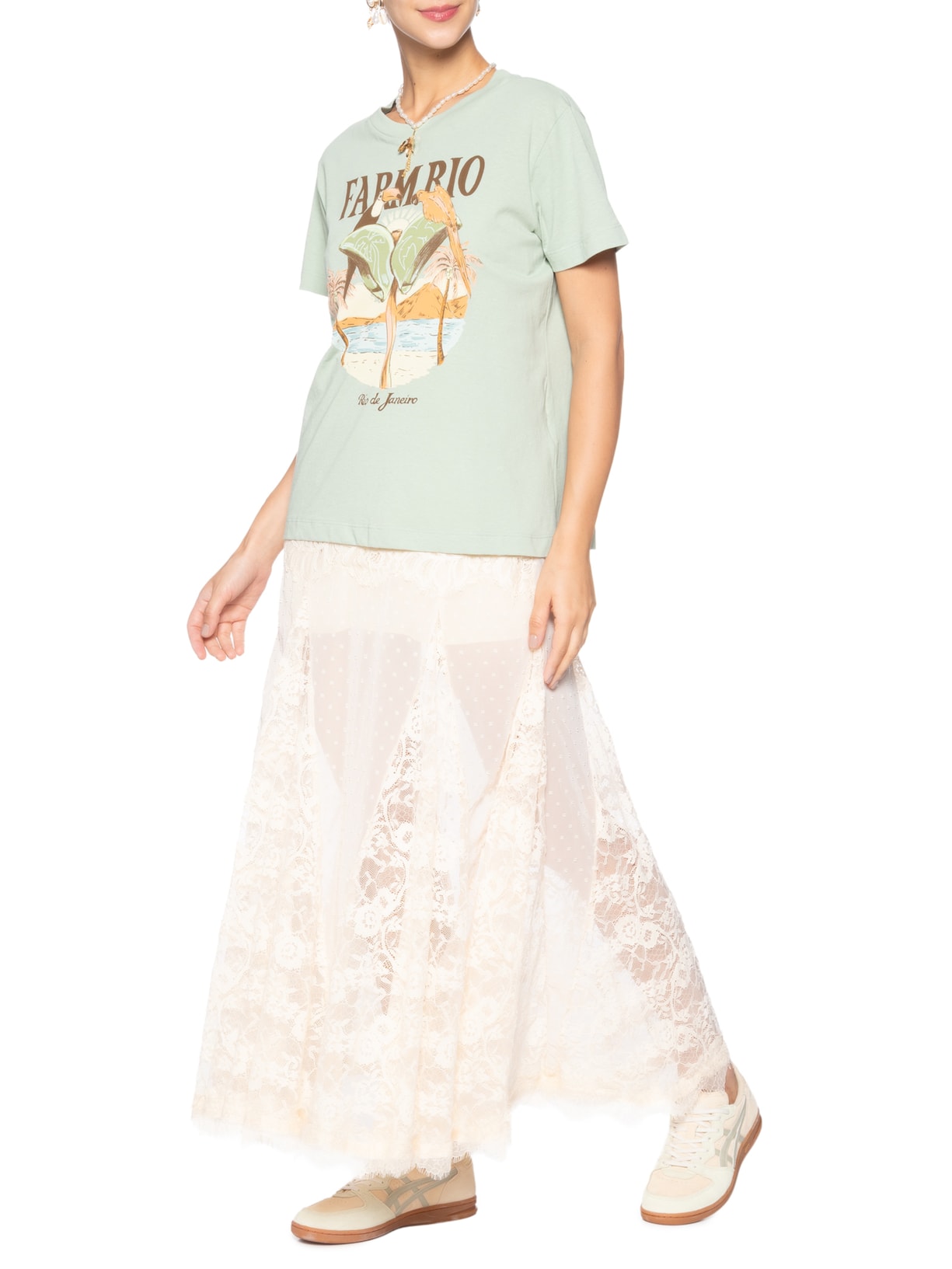 Camiseta Feminina Fit Orelhão Rio Verde Farm