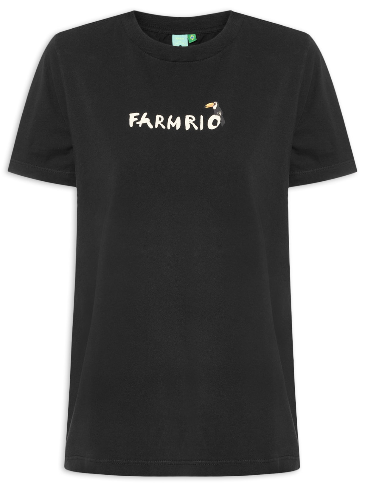 Camiseta Feminina Fit Tucaninho - Preto