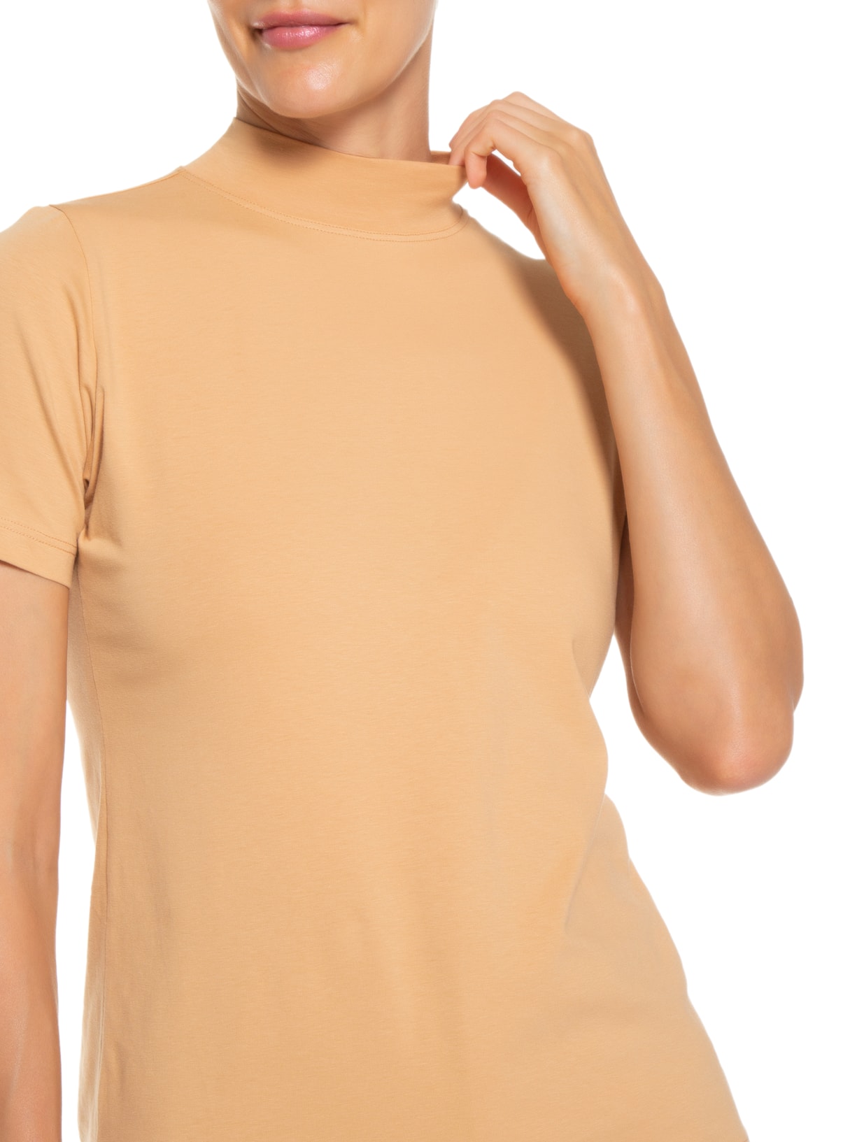 Camiseta Feminina Francesca Bege Camys