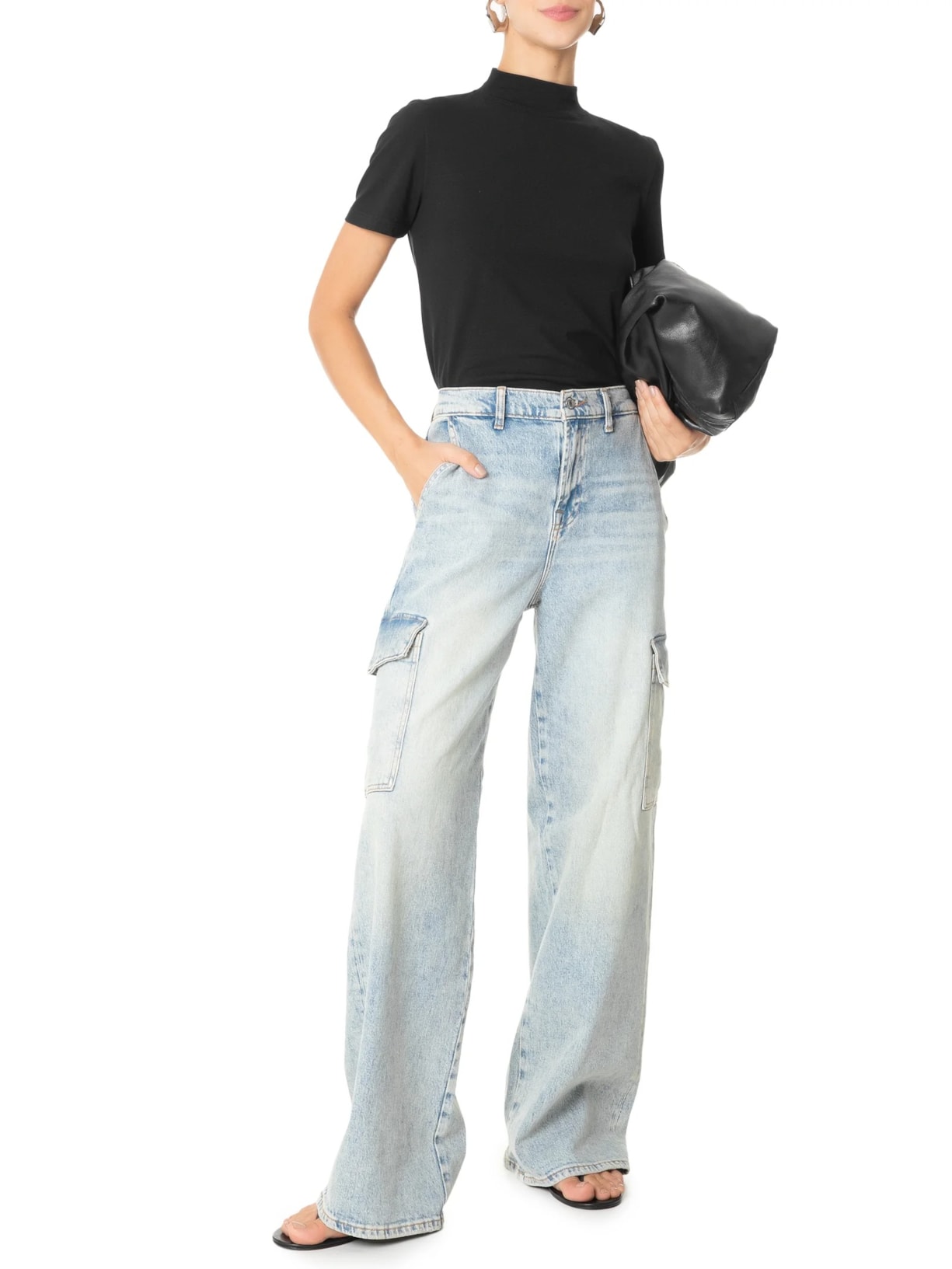 Camiseta Feminina Francesca Preto Camys