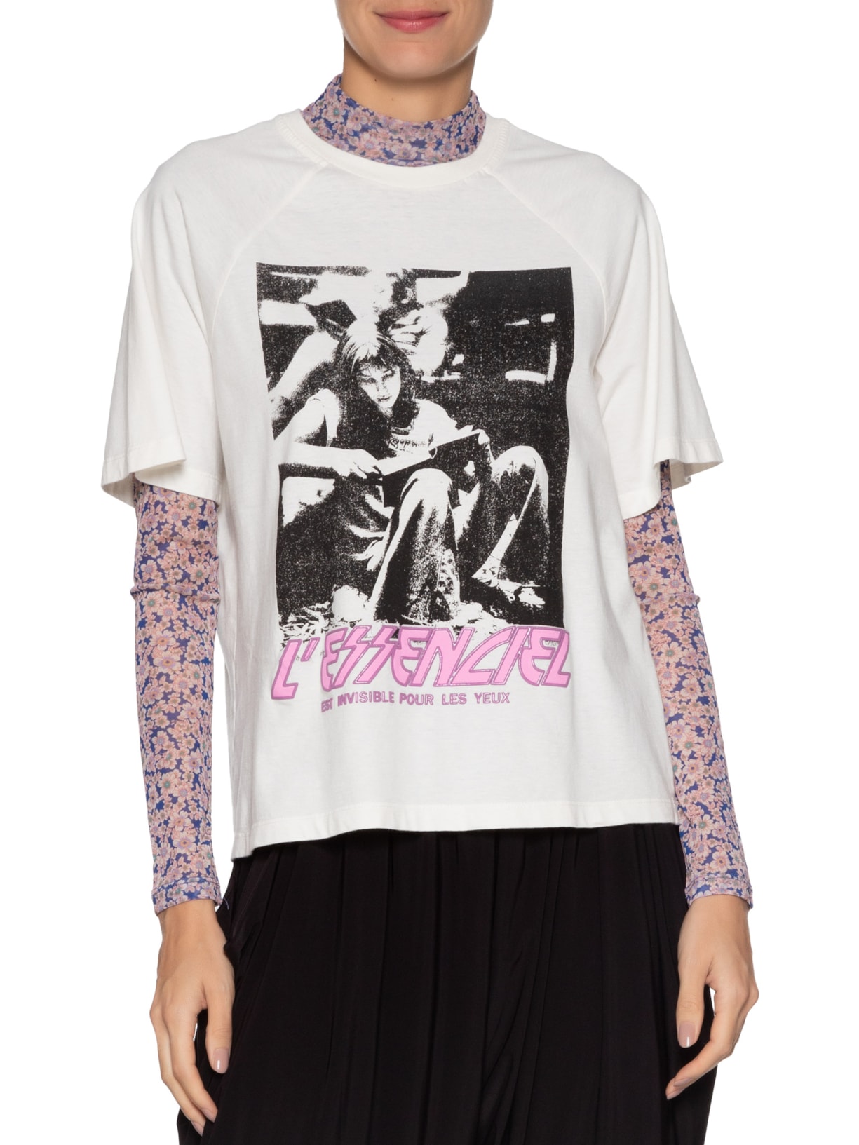 Camiseta Feminina Fun Essencial Branco Animale