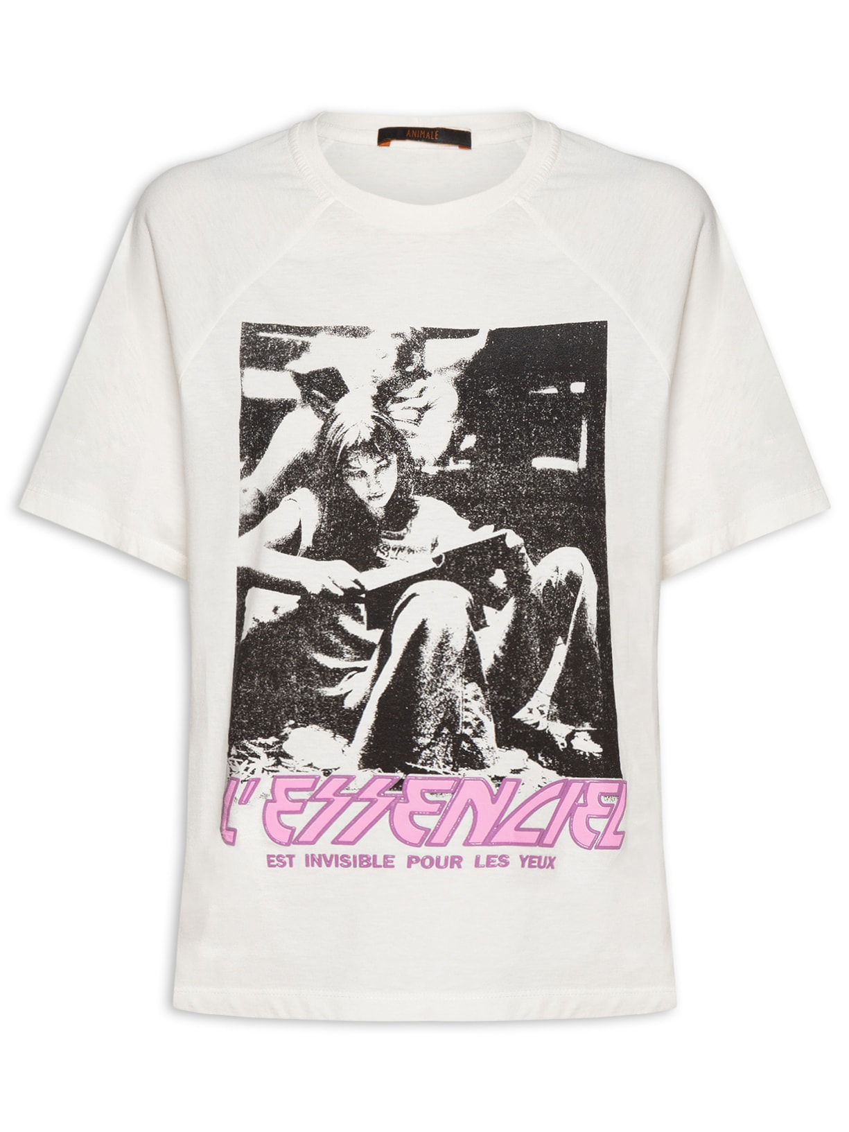 Camiseta Feminina Fun Essencial Branco Animale