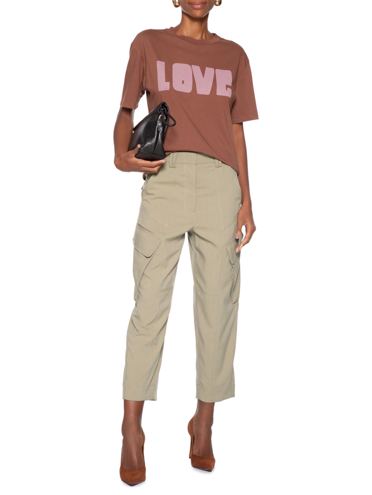 Camiseta Feminina Fun Love Wing Vermelho Animale