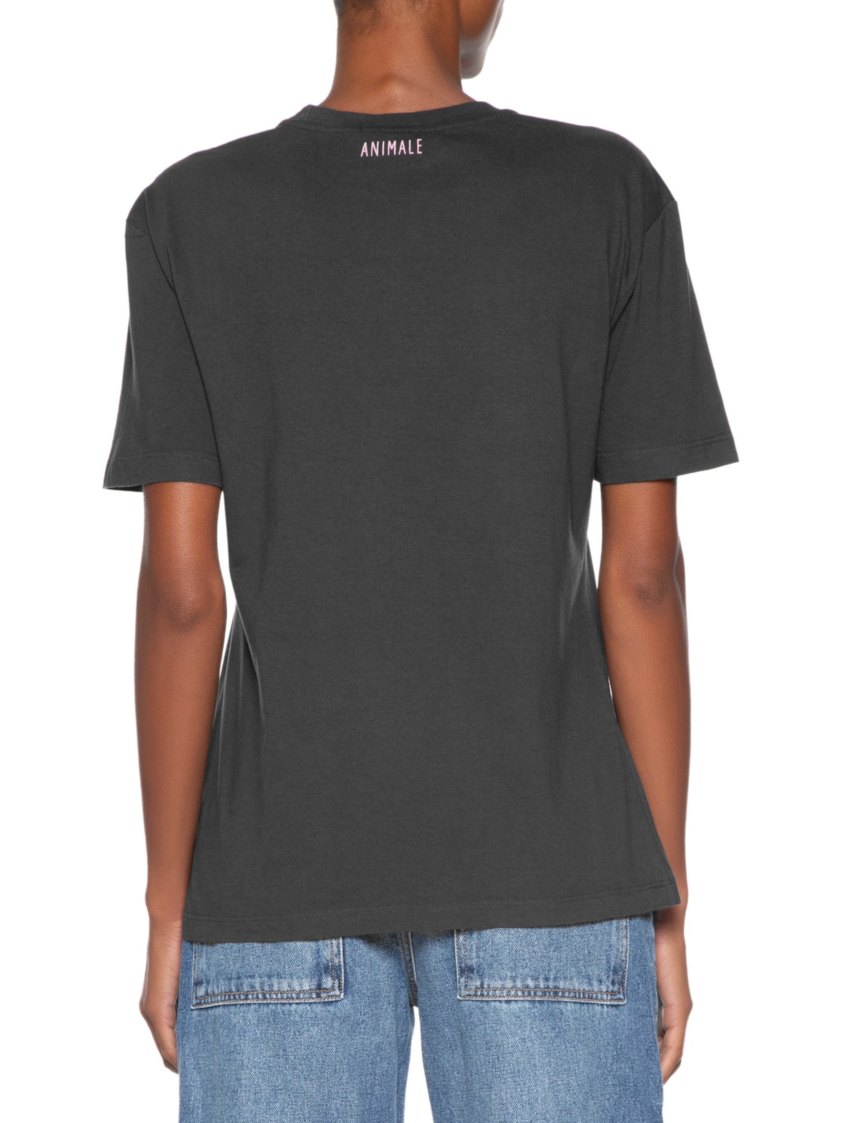 Camiseta Feminina Fun Summer Tour Stone Preto Animale