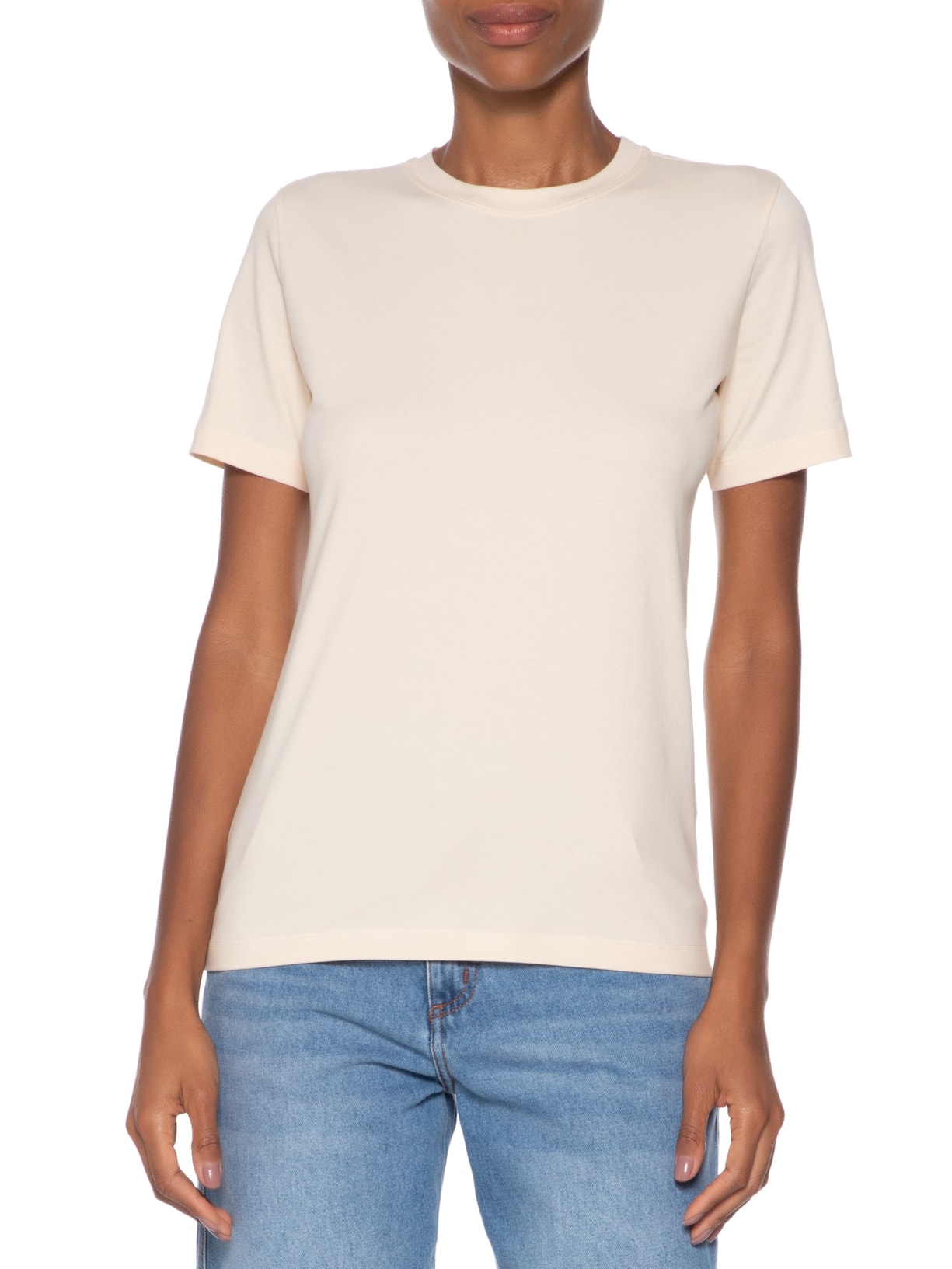 Camiseta Feminina Gola Redonda Amarelo Camys