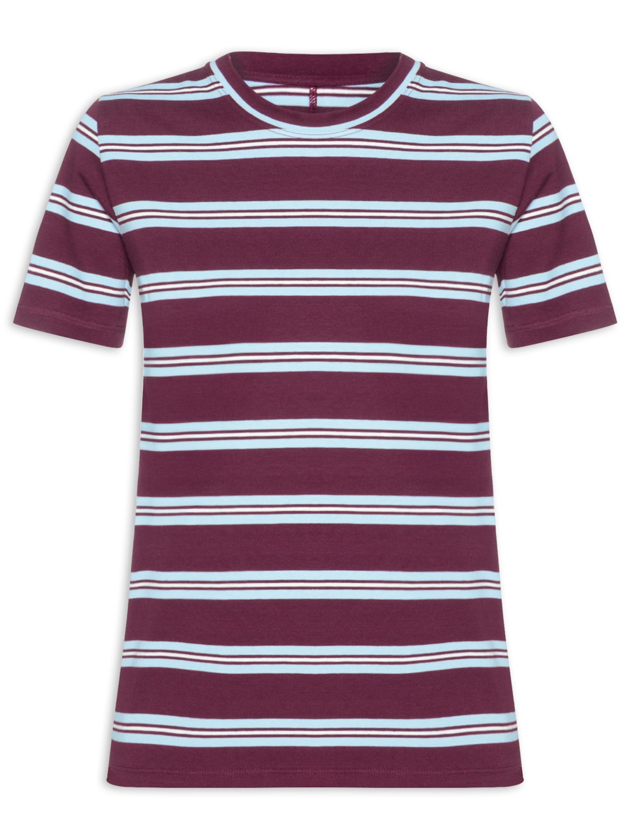 Camiseta Feminina Gola Redonda Vermelho Camys