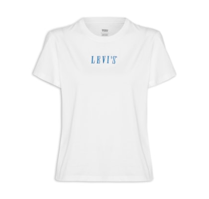 Camiseta Feminina Gr Favorite Serif Logo Tee - Branco