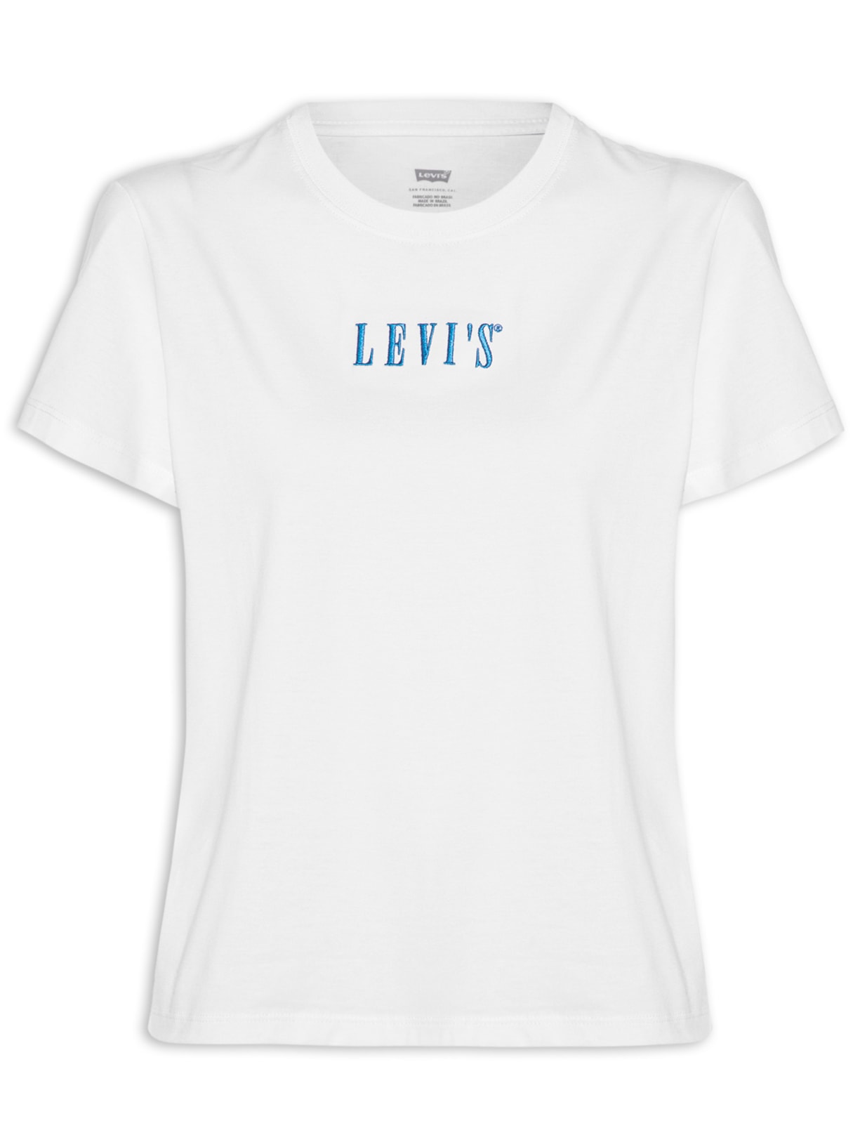 Camiseta Feminina Gr Favorite Serif Logo Tee - Branco