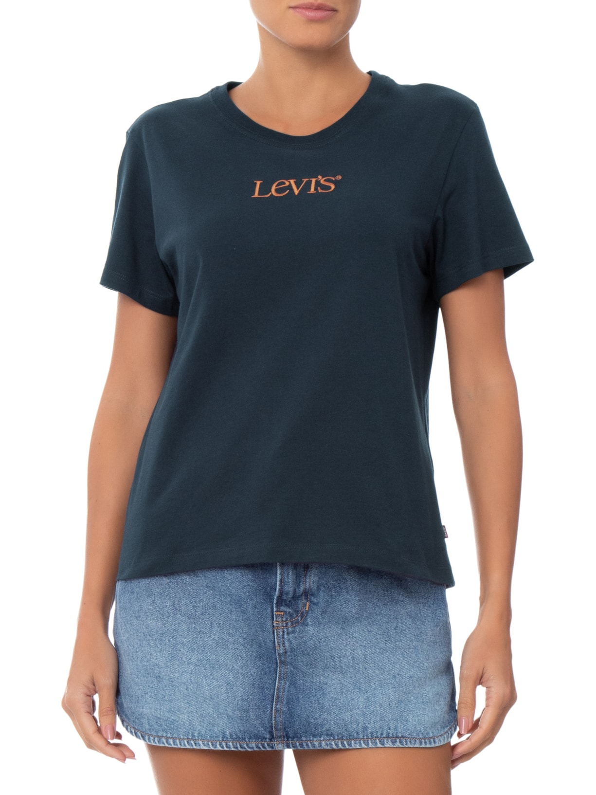 Camiseta Feminina Gr Favorite Tee Azul Levi's
