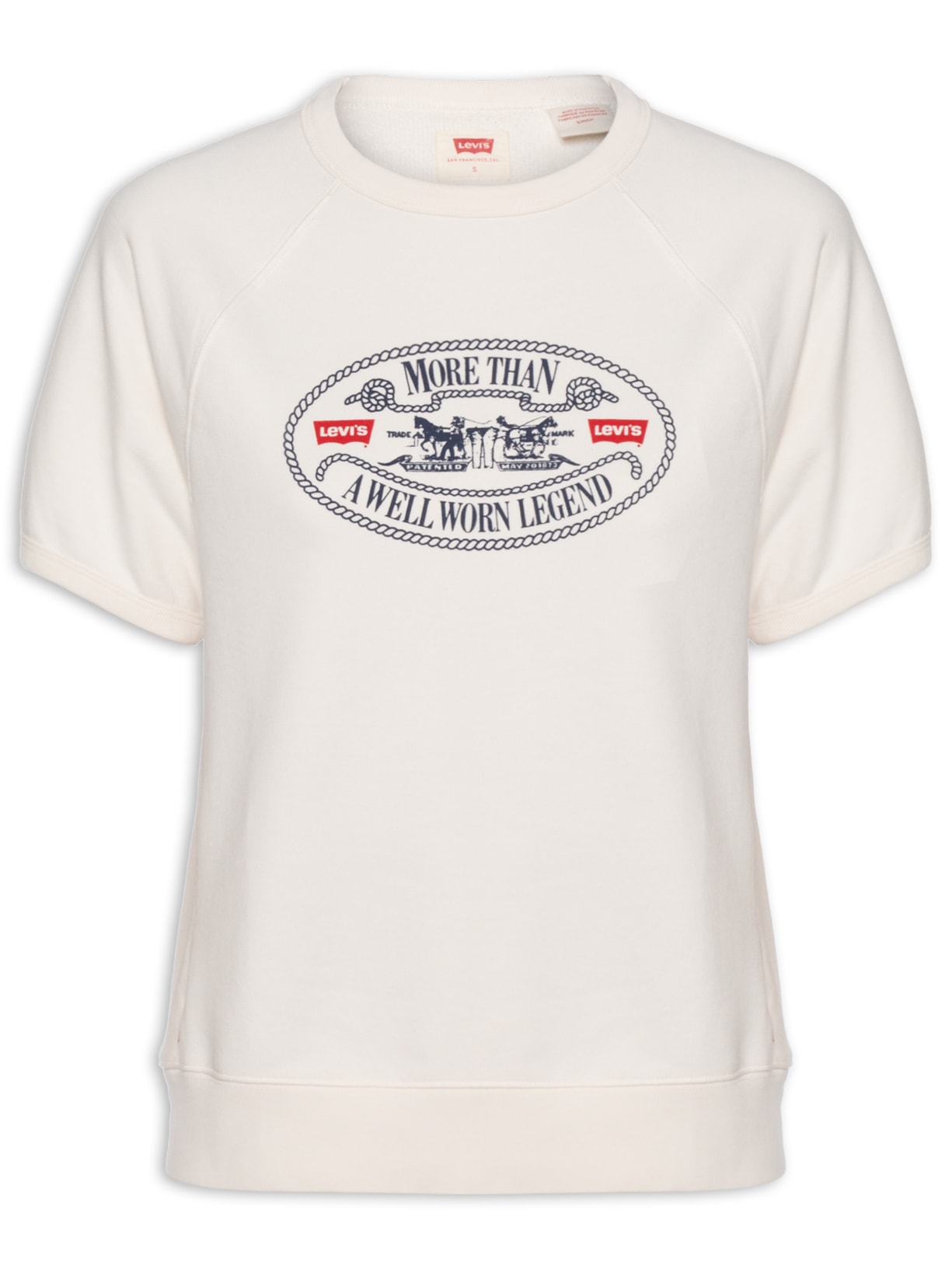 Camiseta Feminina Gr Heritage SS Crew - Branco