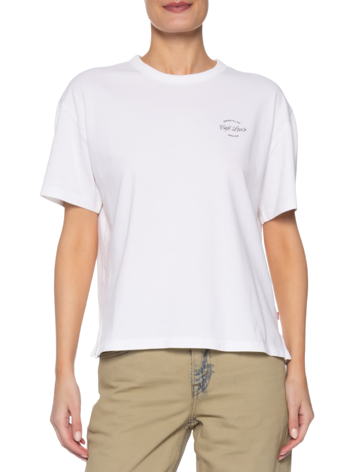 Camiseta Feminina Gr Vintage Tee Branco Levi's