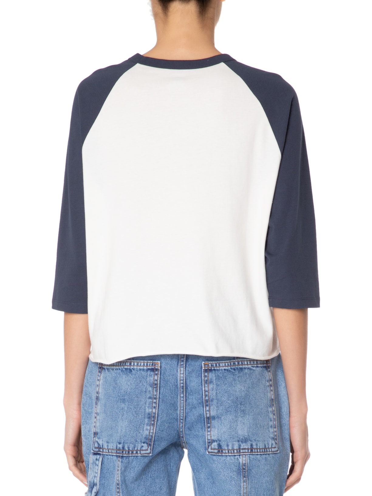 Camiseta Feminina Graphic Baseball Tee Off White Levi's