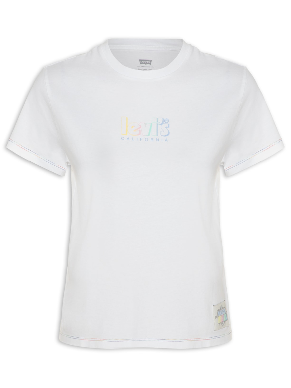 Camiseta Feminina Graphic Classic Tee - Branco