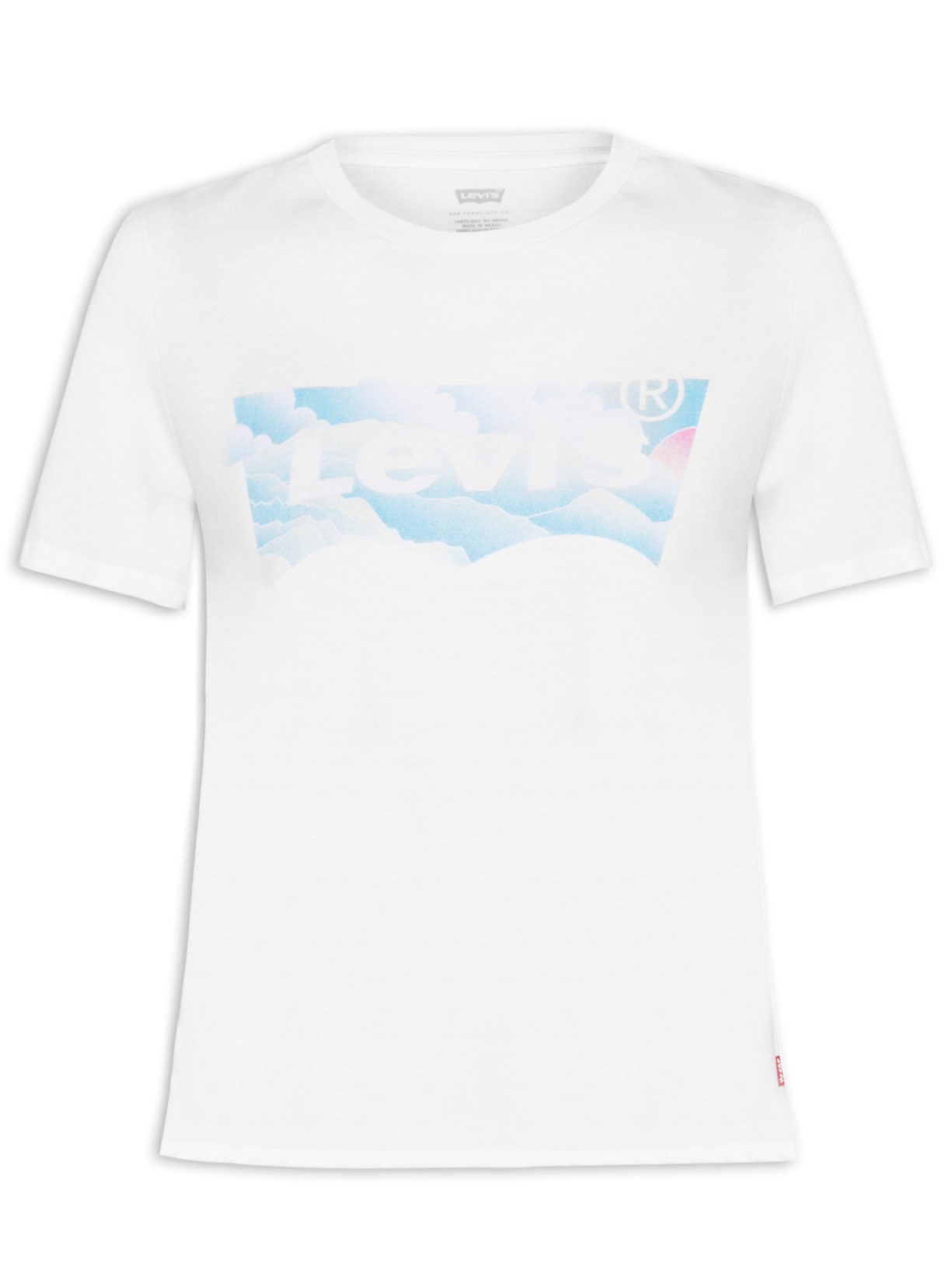 Camiseta Feminina Graphic Jordie Tee - Branco