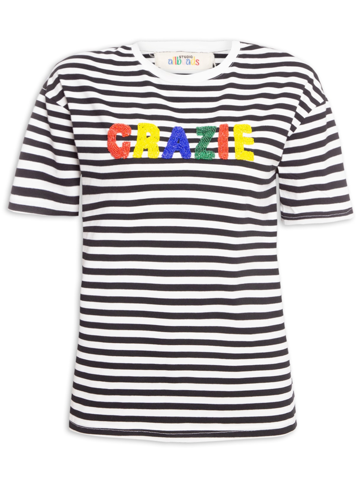 Camiseta Feminina Grazie - Preto