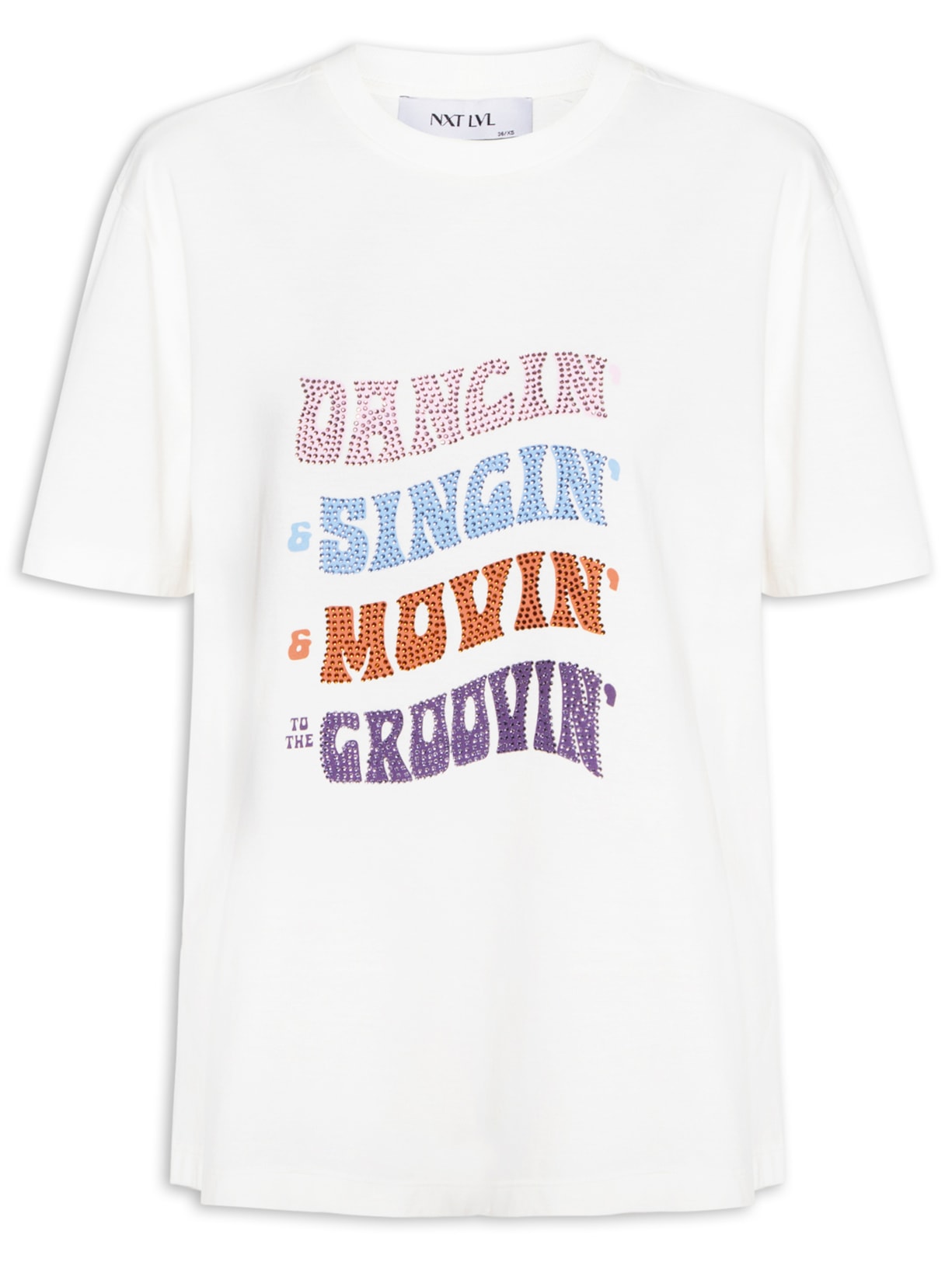 Camiseta Feminina Groove Branco Nxt Lvl