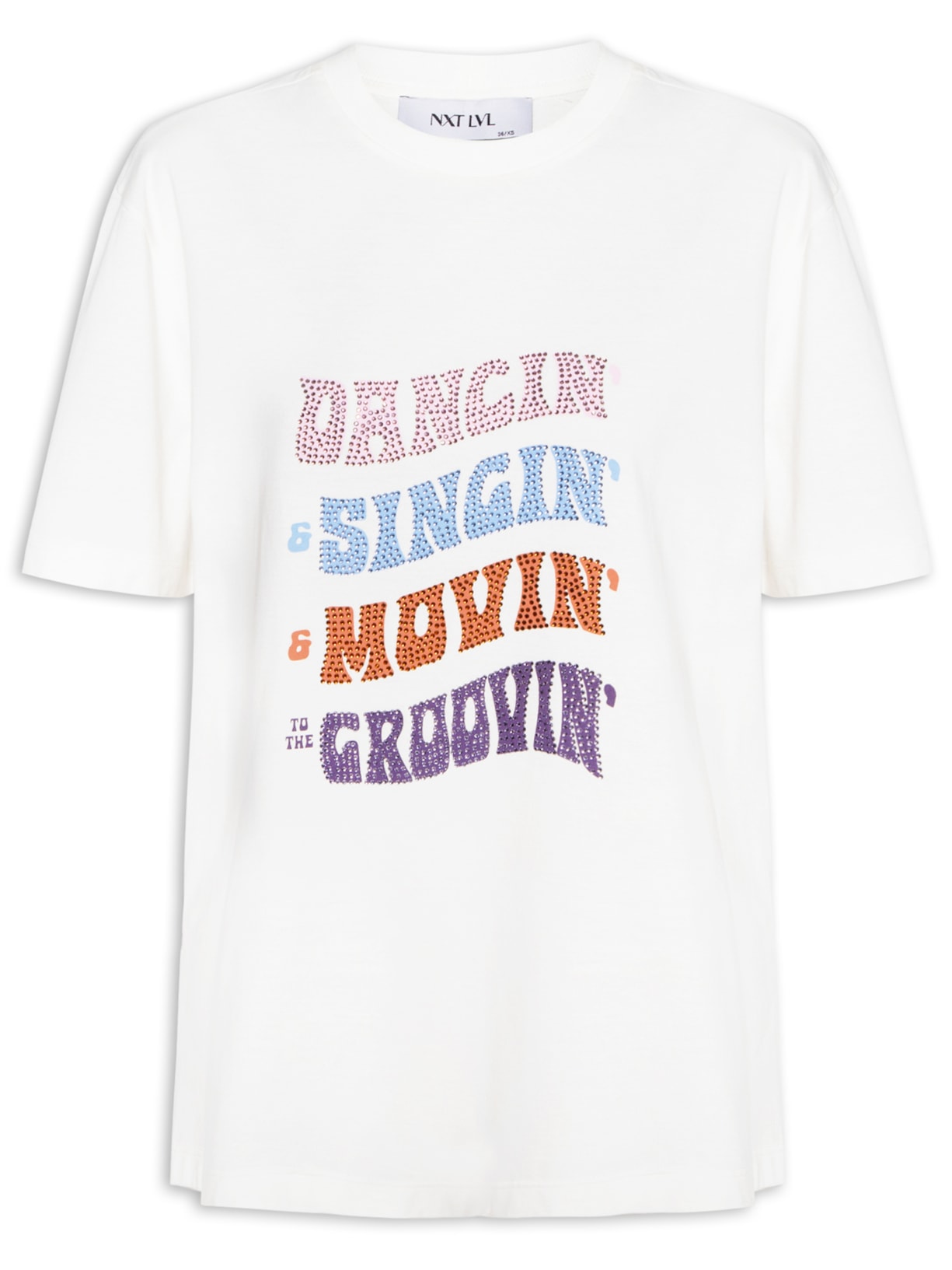 Camiseta Feminina Groove - Branco