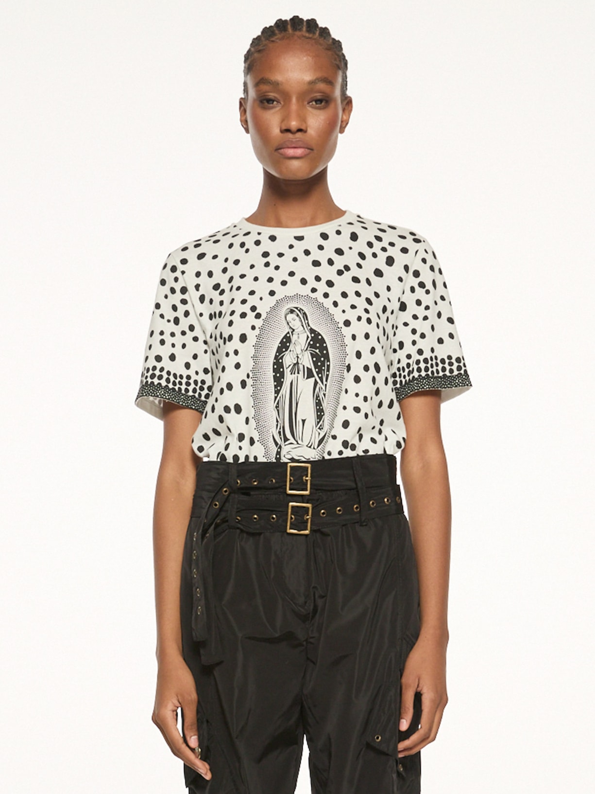 Camiseta Feminina Guadalupe Carmen V27 Branco Mixed
