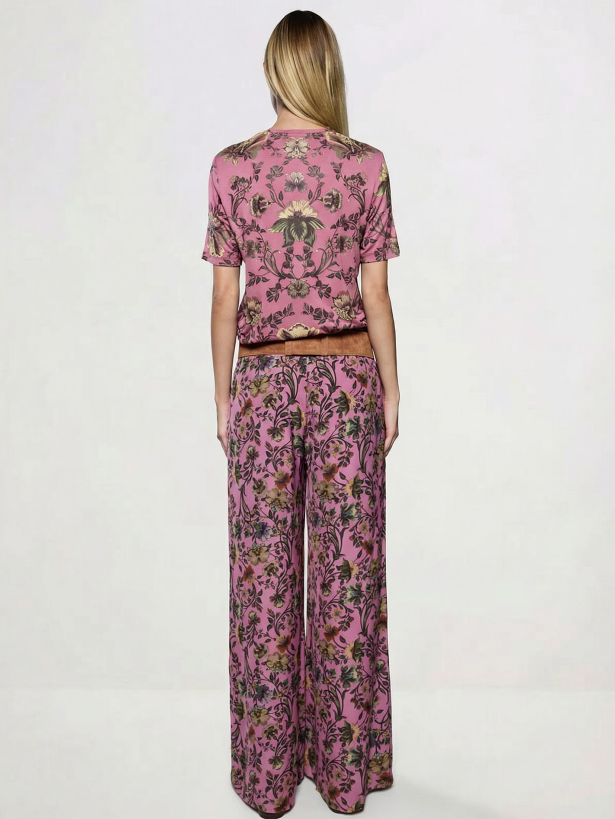 Camiseta Feminina Guadalupe I26 Rosa Mixed