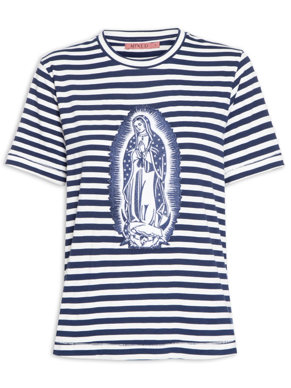 Camiseta Feminina Guadalupe Marine - Azul