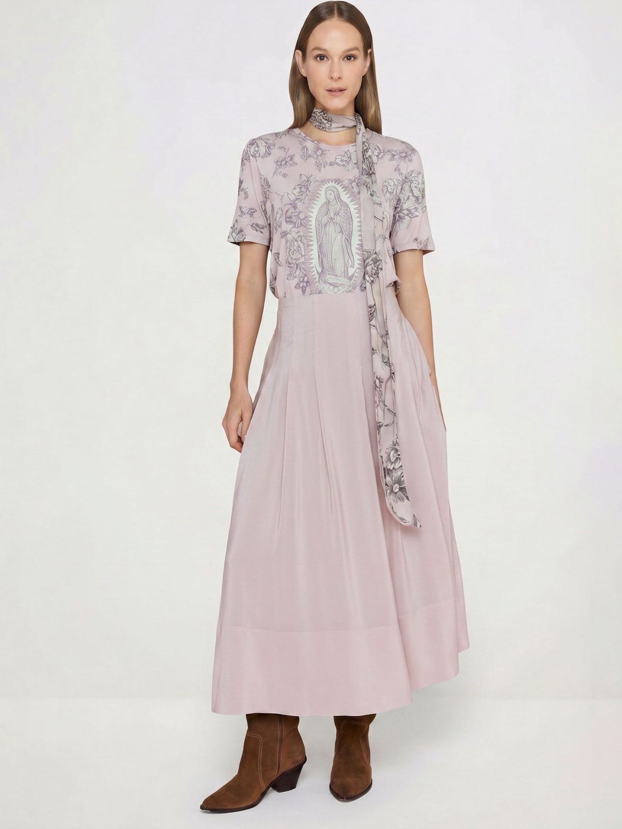 Camiseta Feminina Guadalupe Roses I26 Rosa Mixed