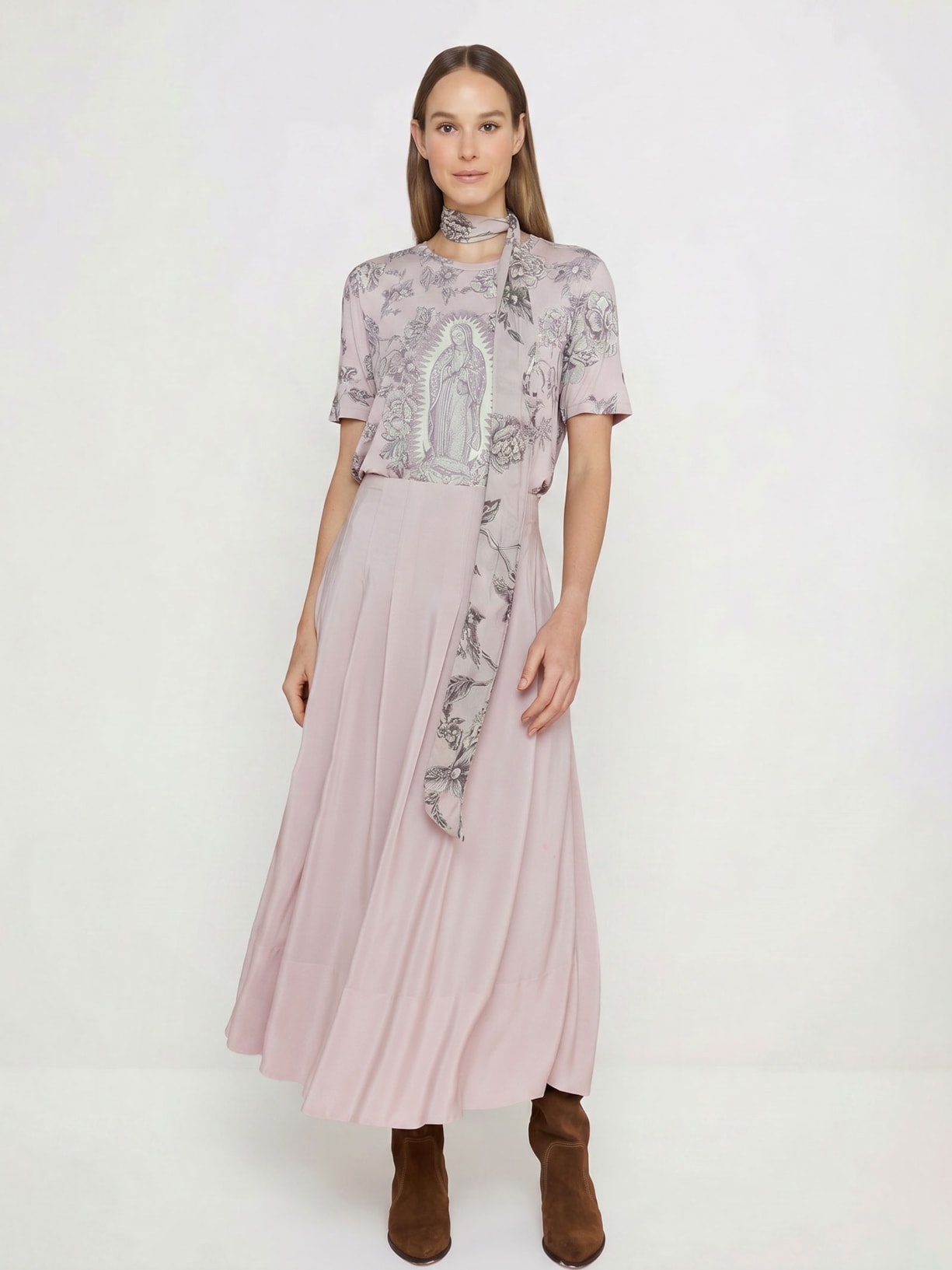 Camiseta Feminina Guadalupe Roses I26 Rosa Mixed