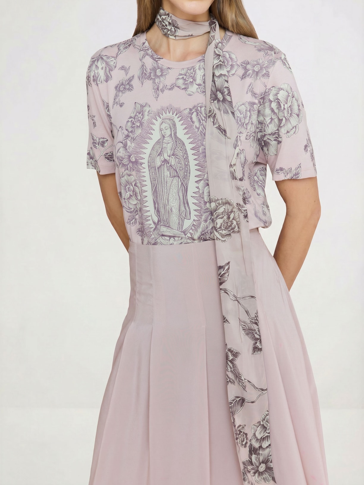 Camiseta Feminina Guadalupe Roses I26 Rosa Mixed