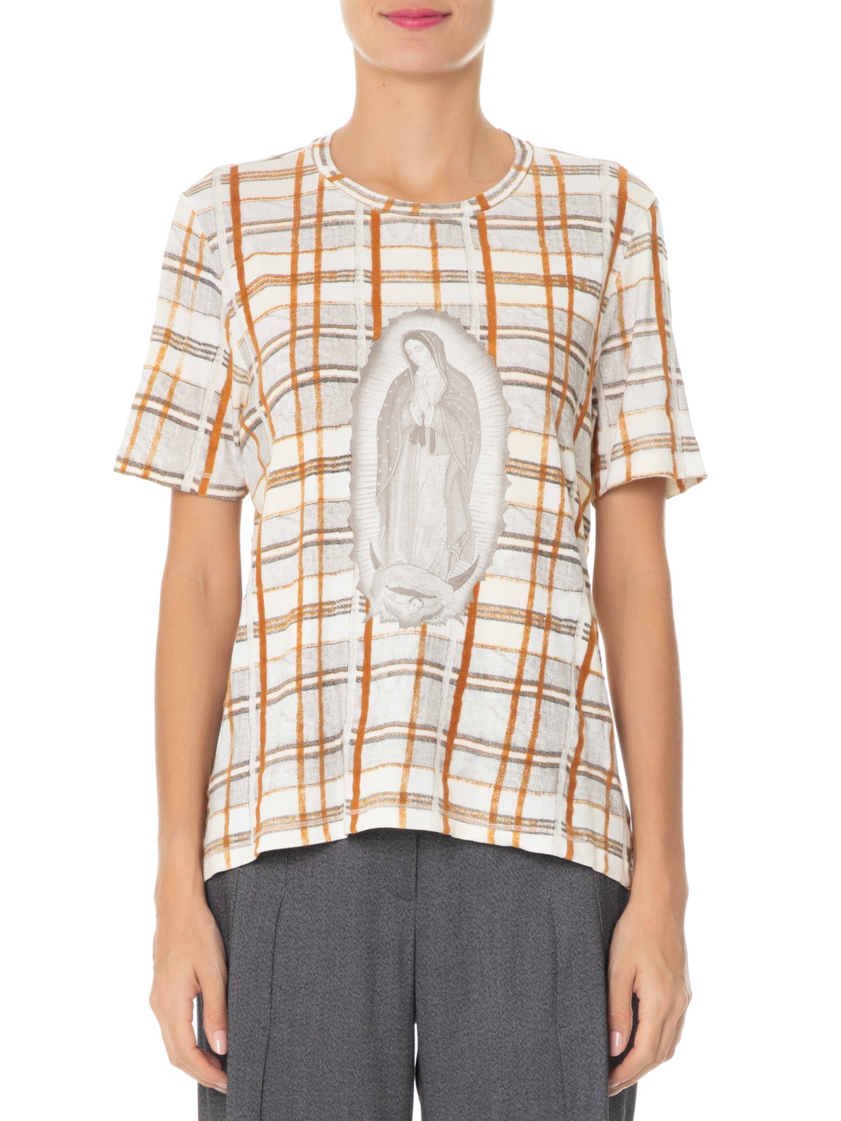 Camiseta Feminina Guadalupe Scotland Bege Mixed