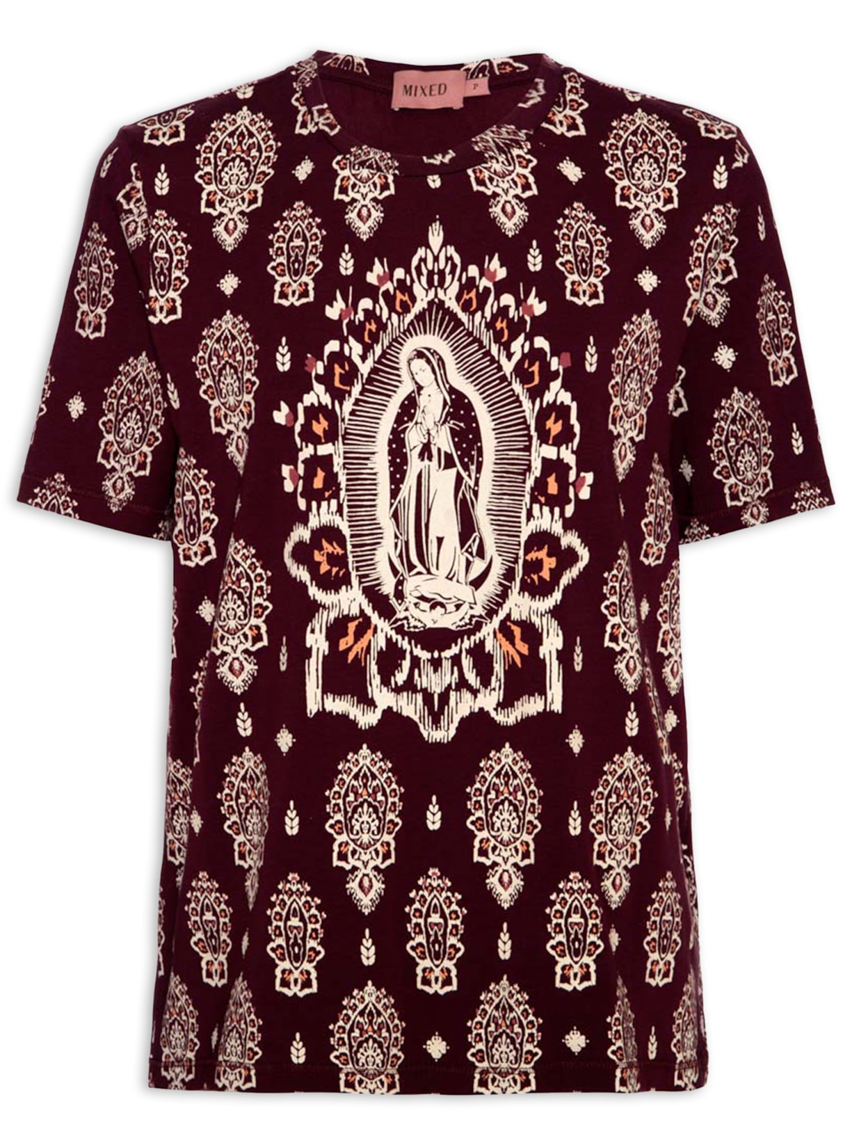 Camiseta Feminina Guadalupe - Vinho