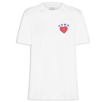 Camiseta Feminina Have a Vans Day - Branco