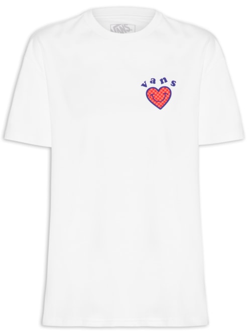 Camiseta Feminina Have a Vans Day - Branco