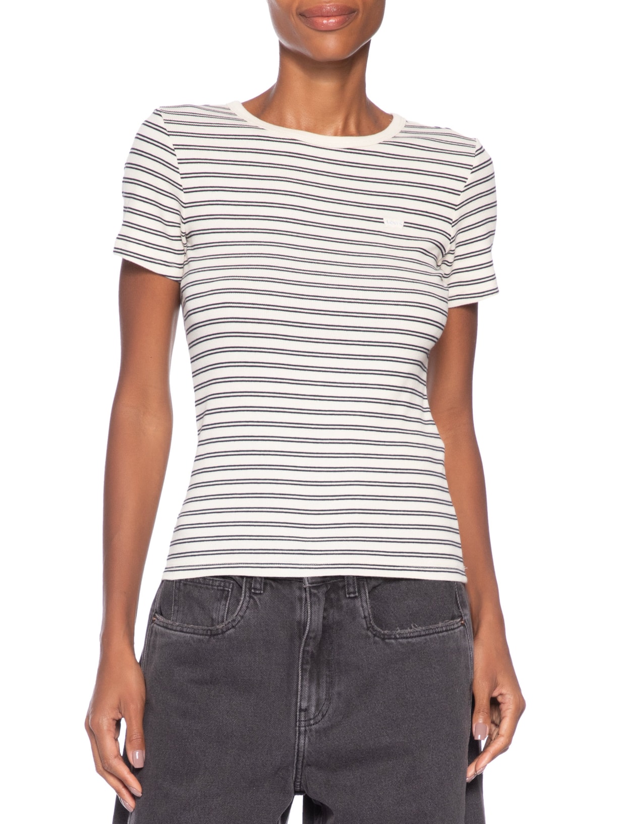 Camiseta Feminina Hayes Amarelo Levi's