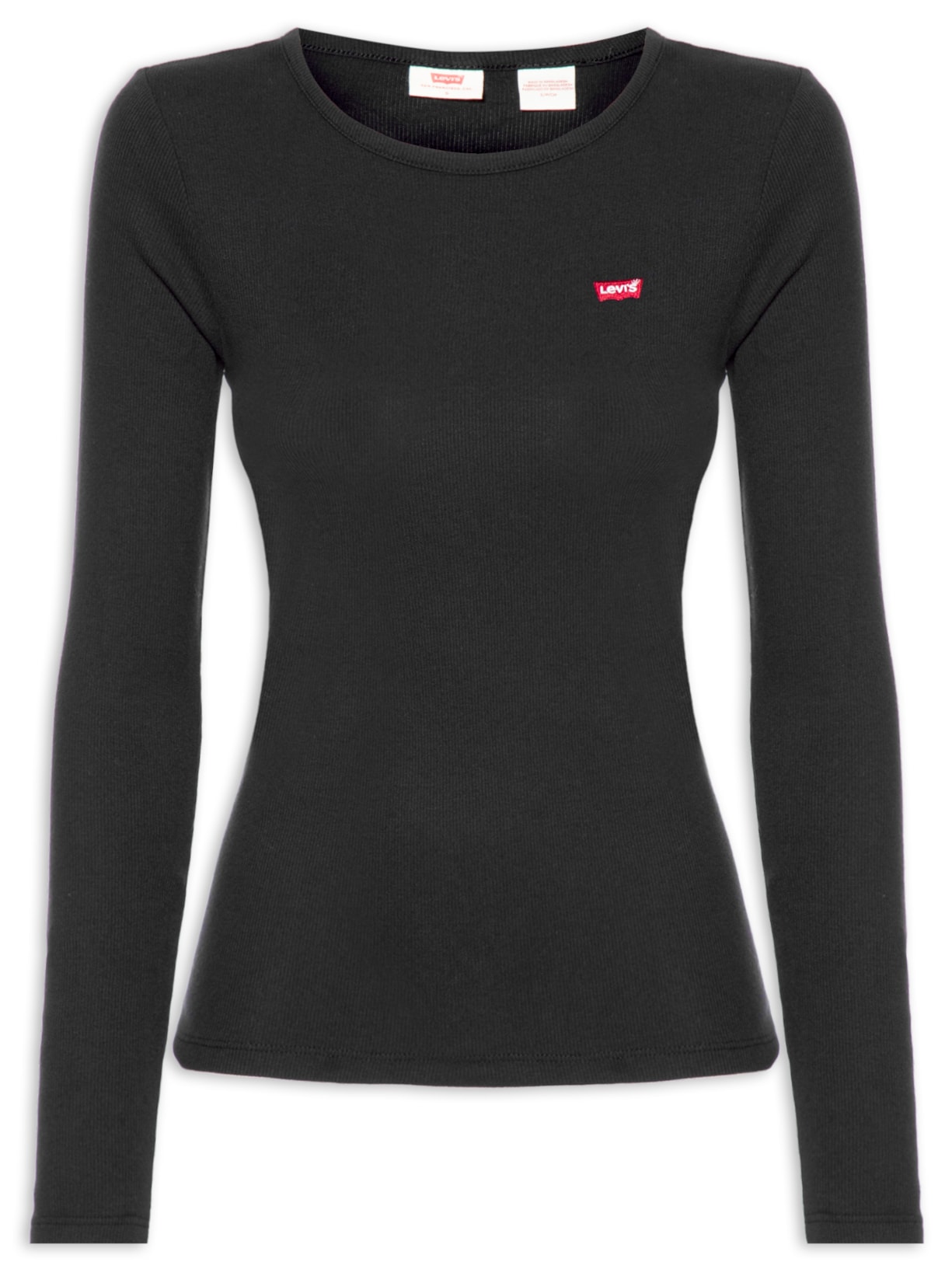 Camiseta Feminina Hayes Ls Tee - Preto