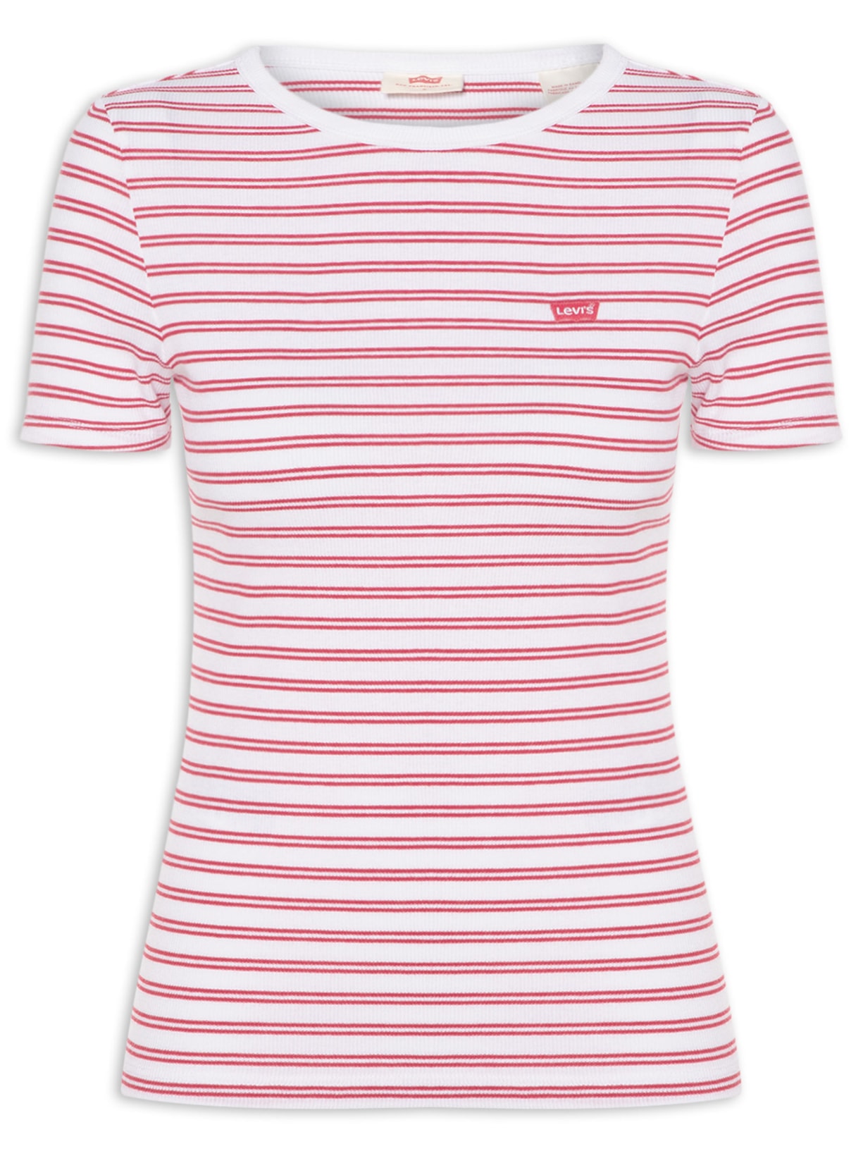 Camiseta Feminina Hayes Tee - Vermelho