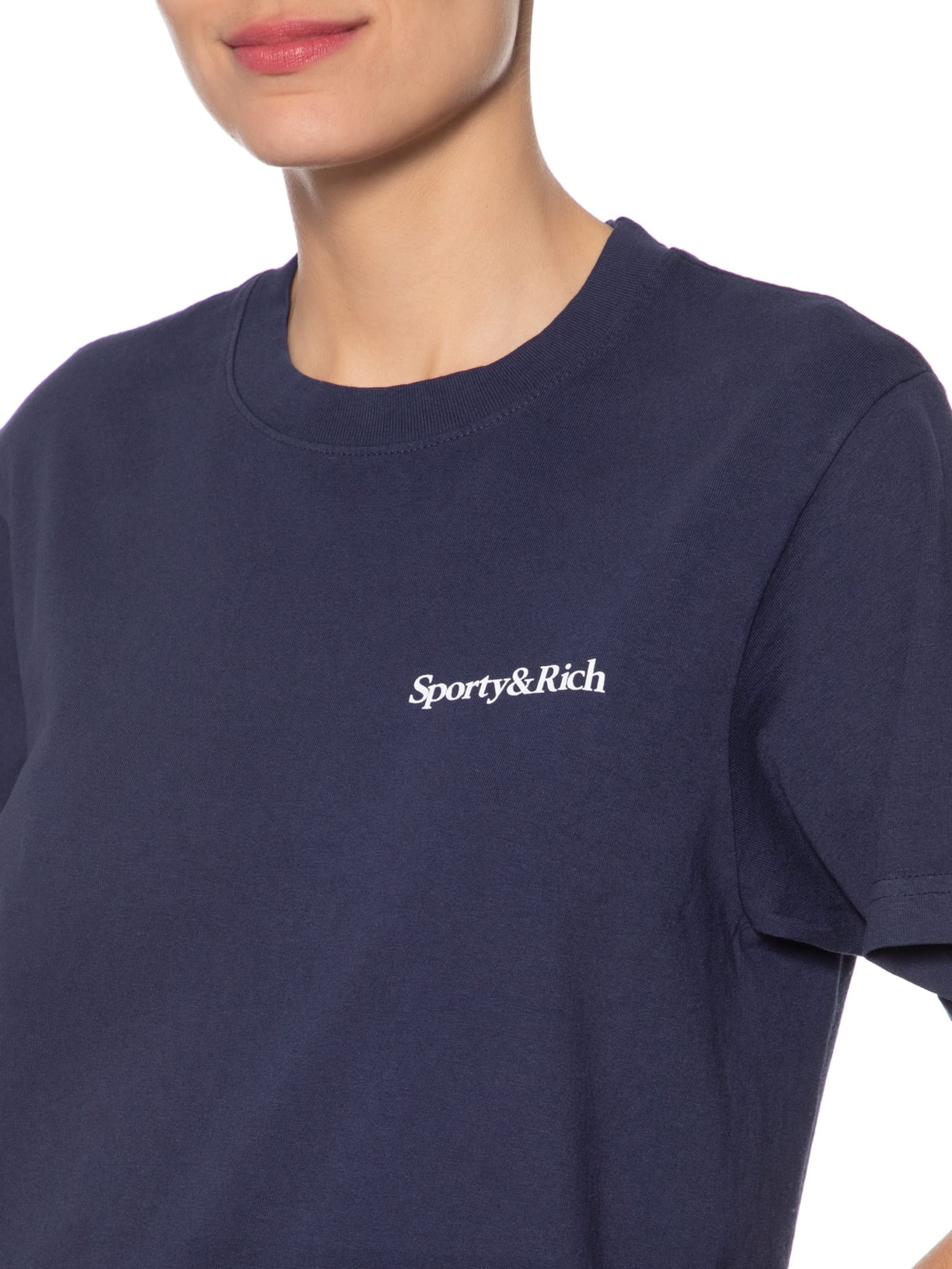 Camiseta Feminina Health Is Wealth Azul Sporty & Rich