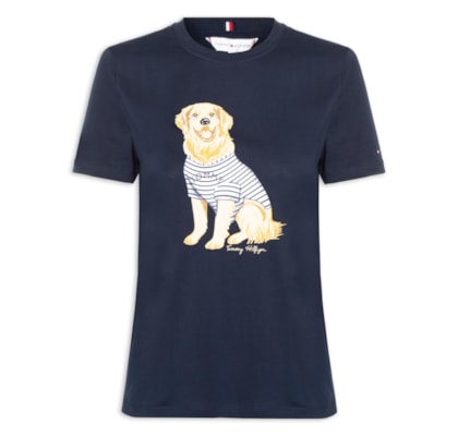 Camiseta Feminina Heritage - Azul