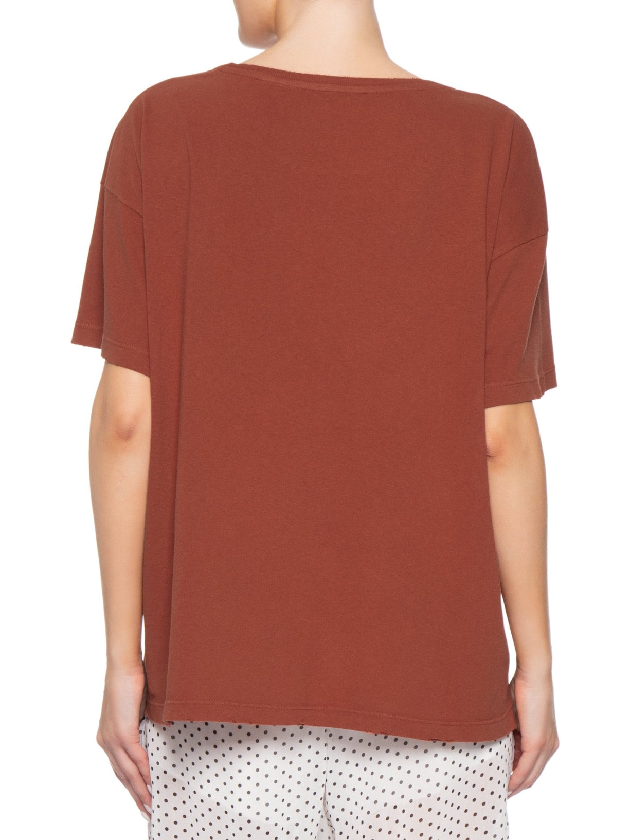 Camiseta Feminina Ibiza Brick Laranja Niini