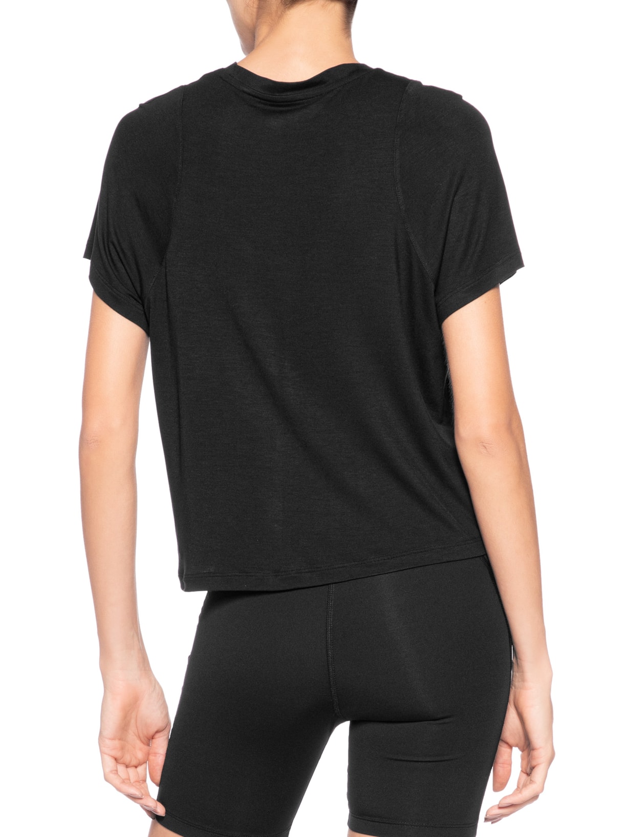 Camiseta Feminina Infinity Jersey Preta New Balance