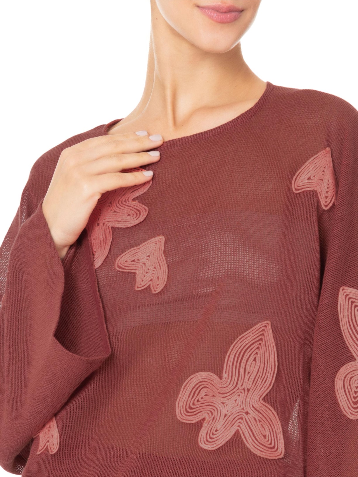 Camiseta Feminina Interações Vermelho A.niemeyer