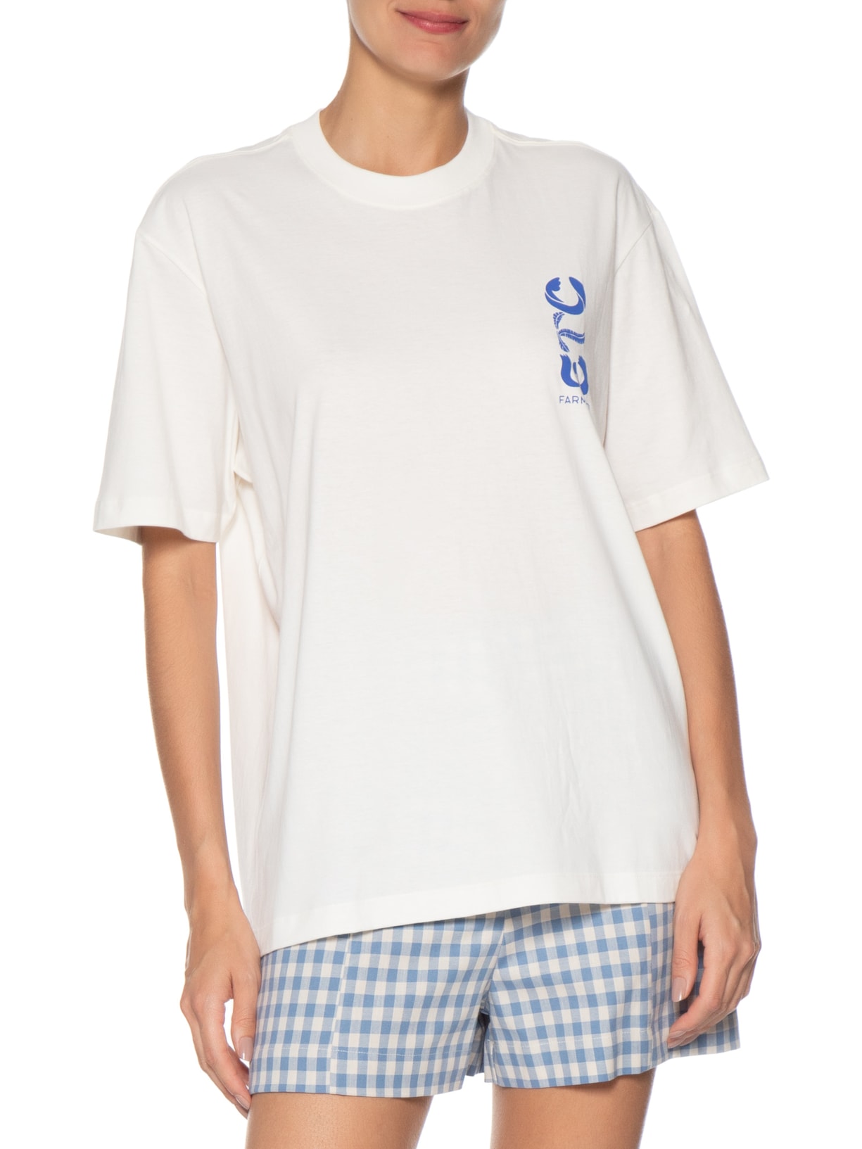 Camiseta Feminina Ipanema Institu Branco Farm Etc