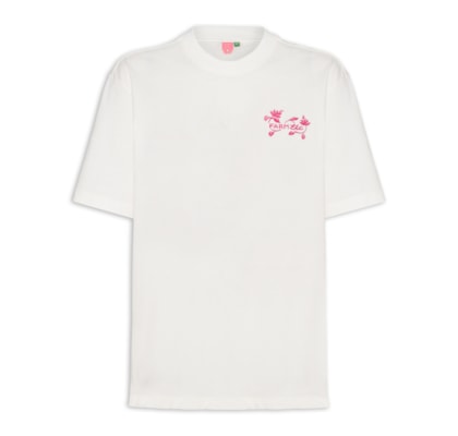Camiseta Feminina Ipanema Kit Primavera Off - Branco