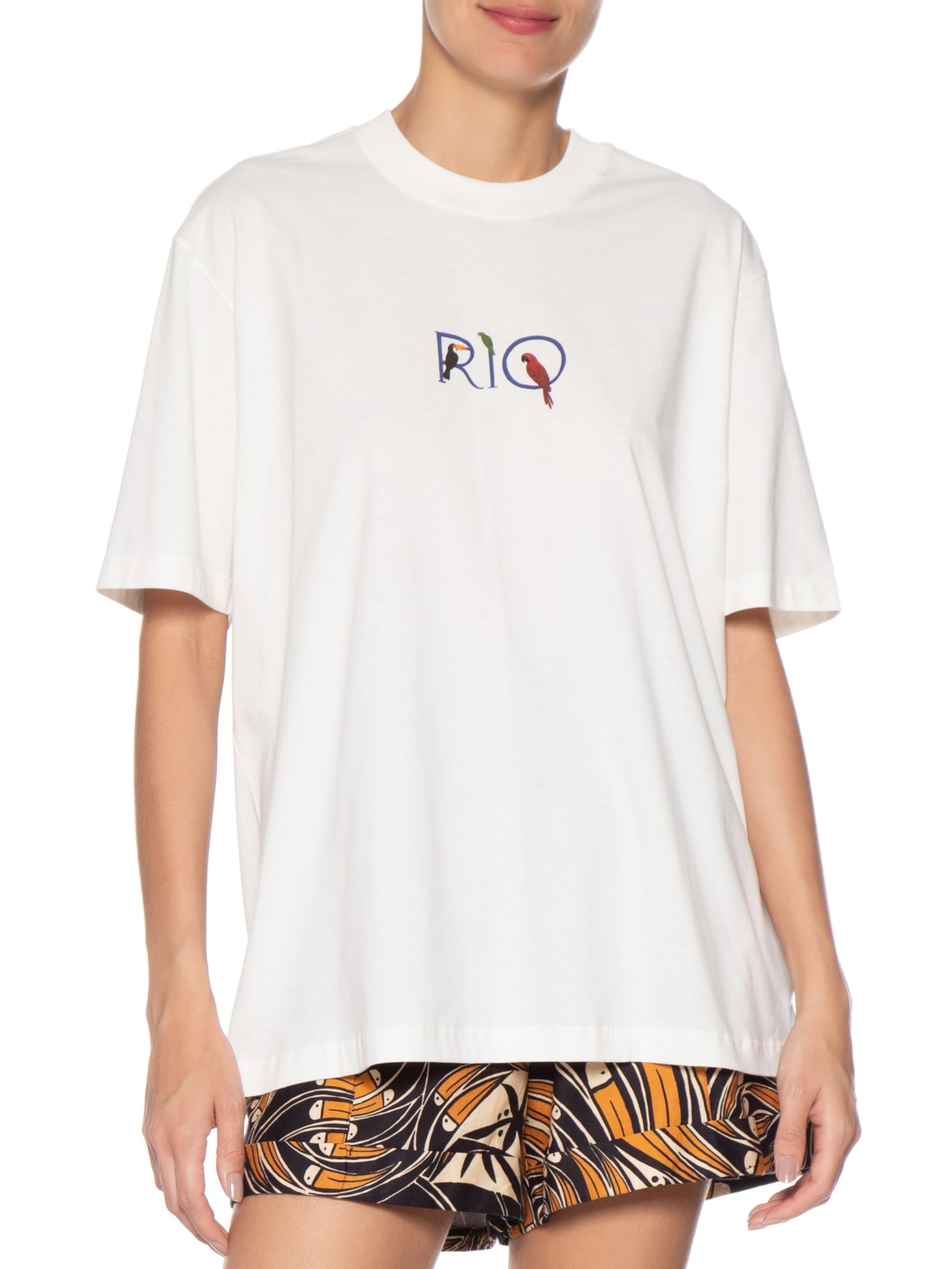 Camiseta Feminina Ipanema Rio Branco Farm Etc