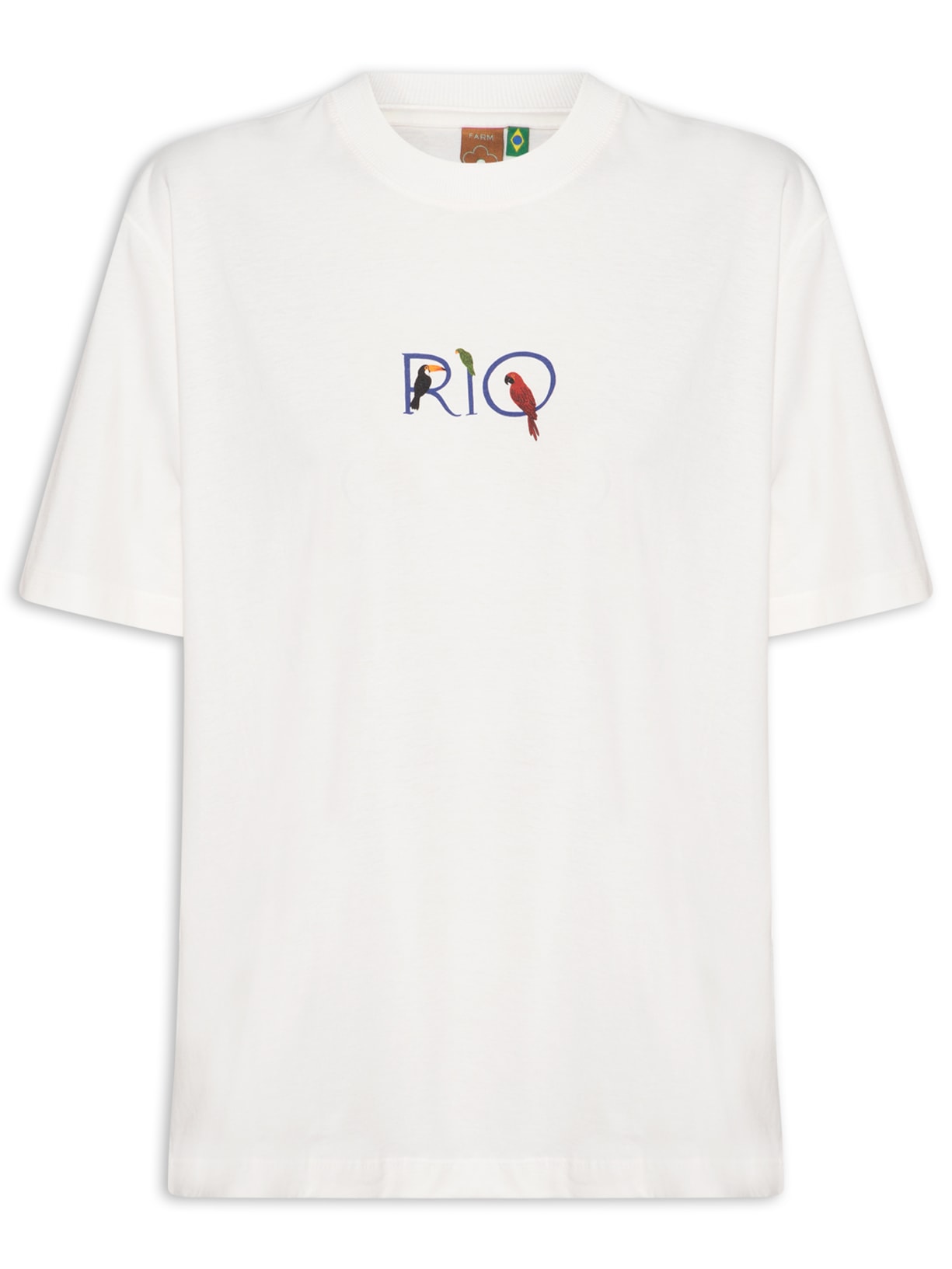 Camiseta Feminina Ipanema Rio - Branco