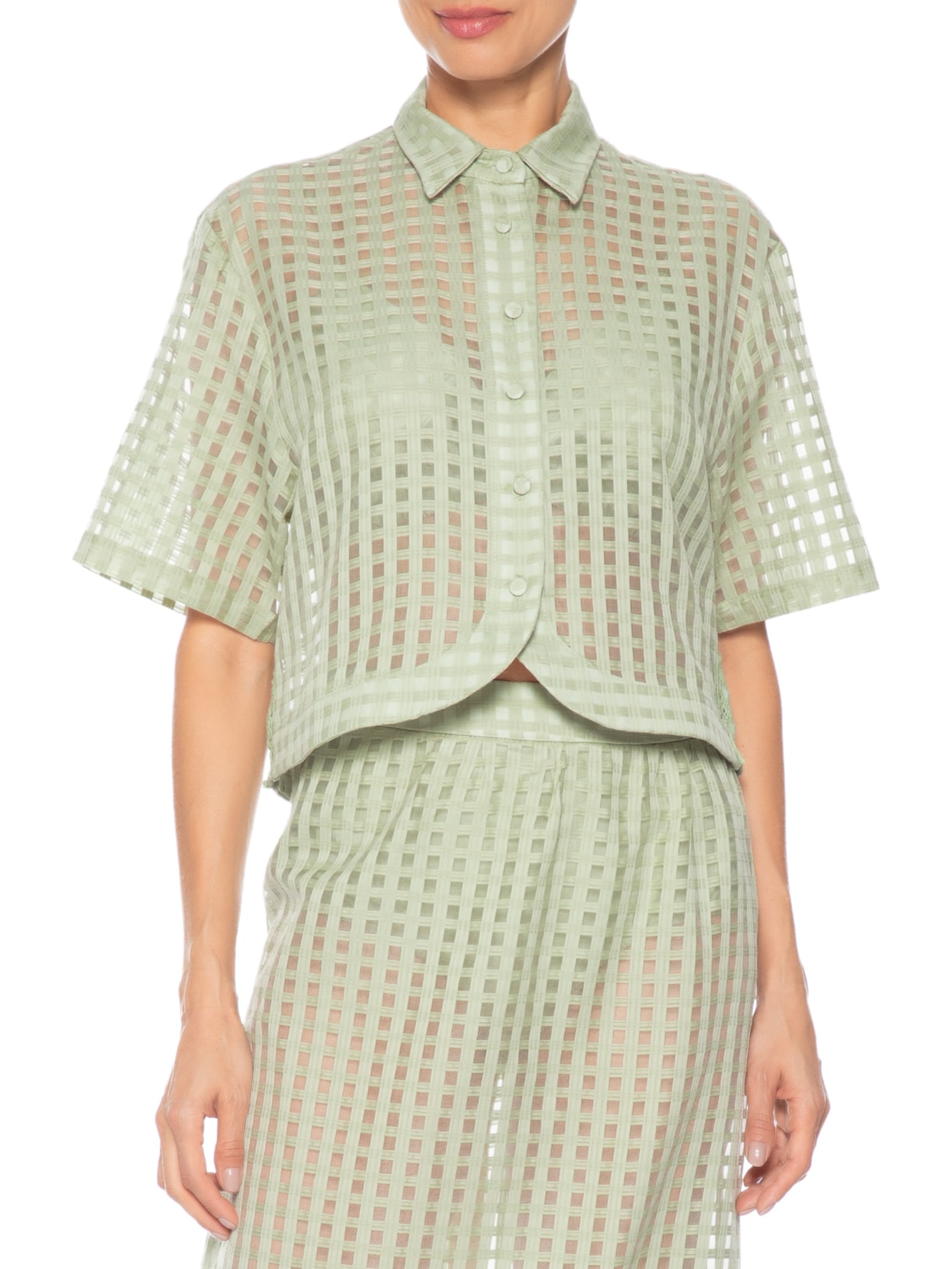 Camiseta Feminina Jardineira Verde A.niemeyer