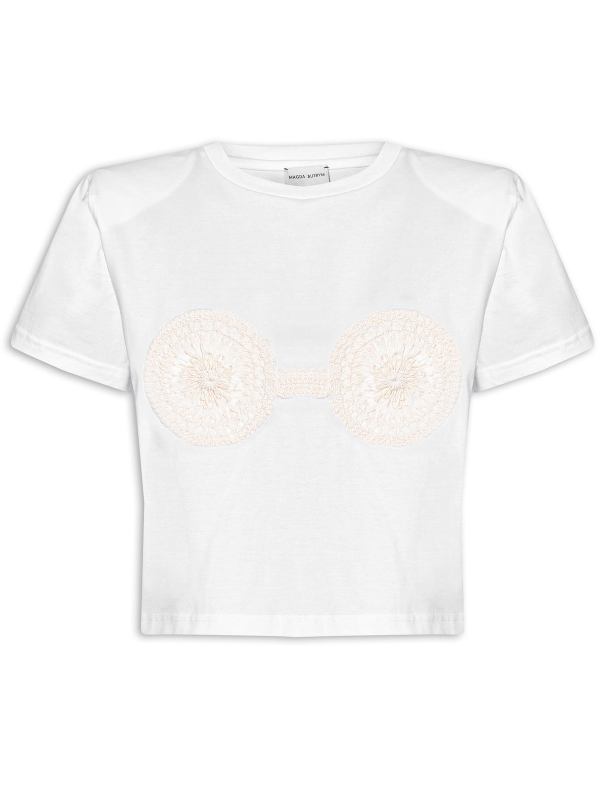 Camiseta Feminina Knitwear - Branco