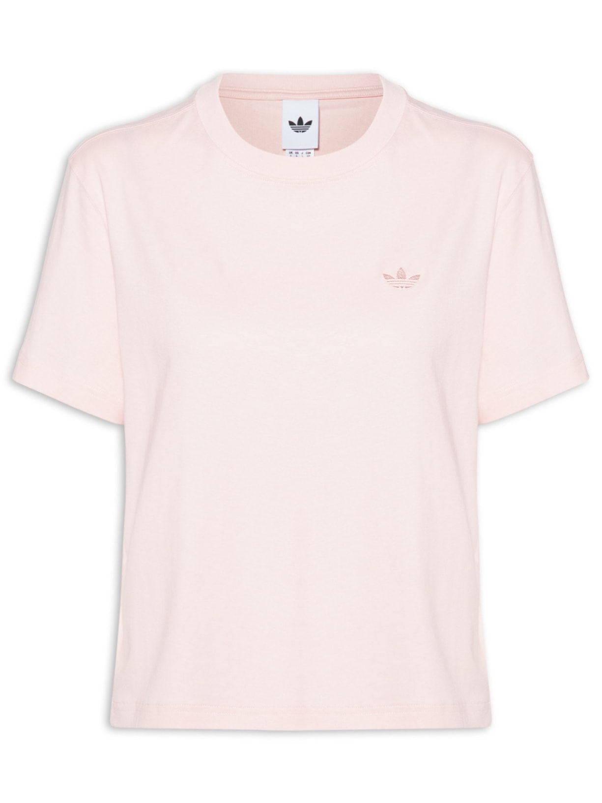 Camiseta Feminina Lace Rosa Adidas Originals