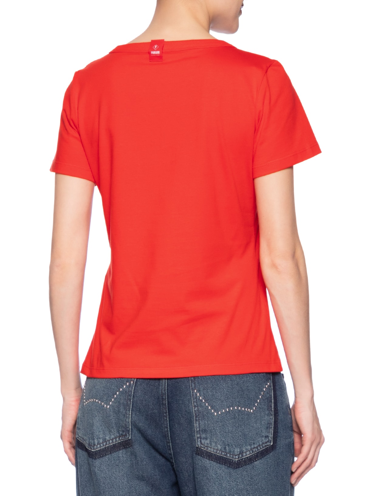 Camiseta Feminina Laranja Forum