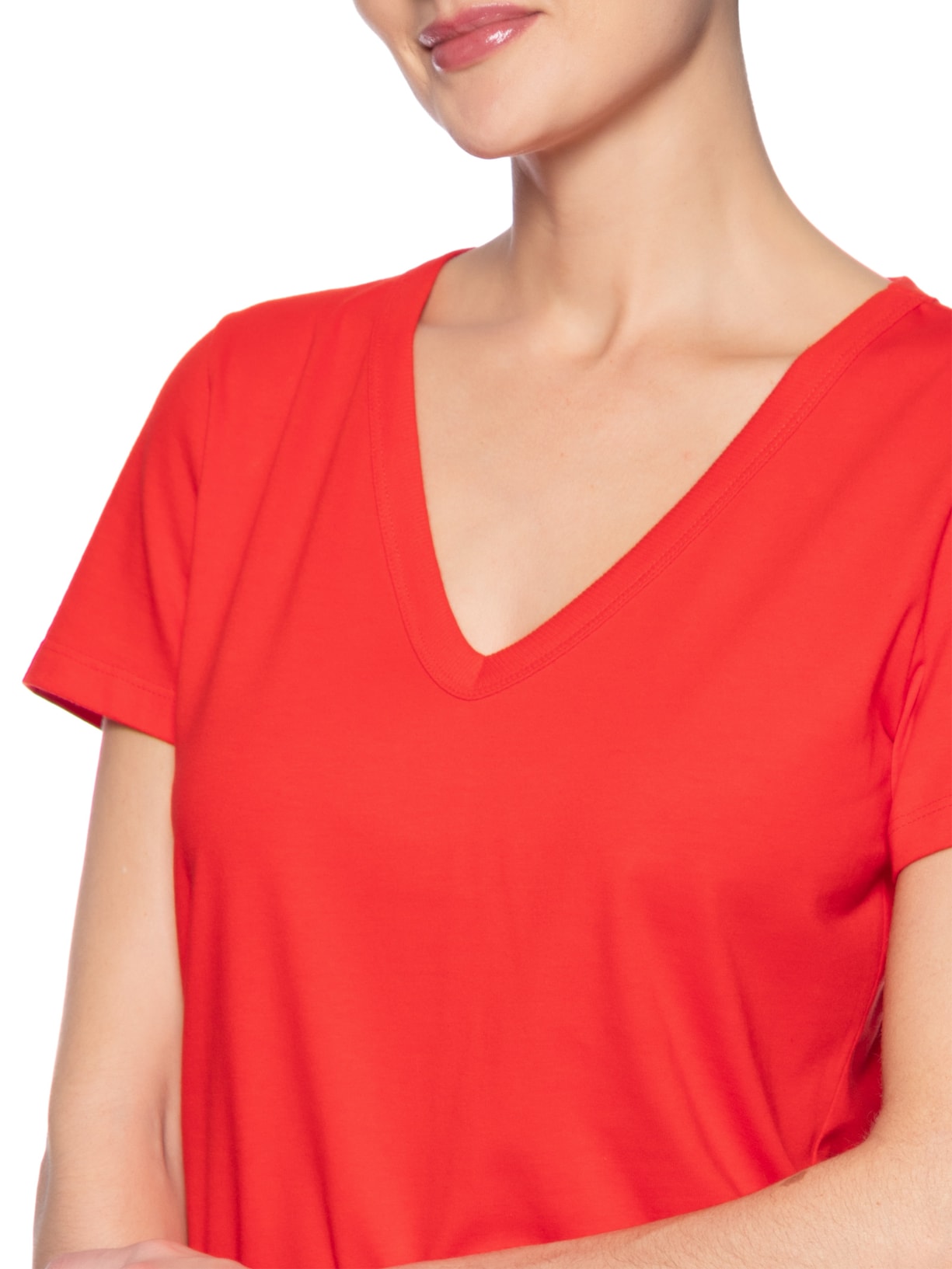 Camiseta Feminina Laranja Forum