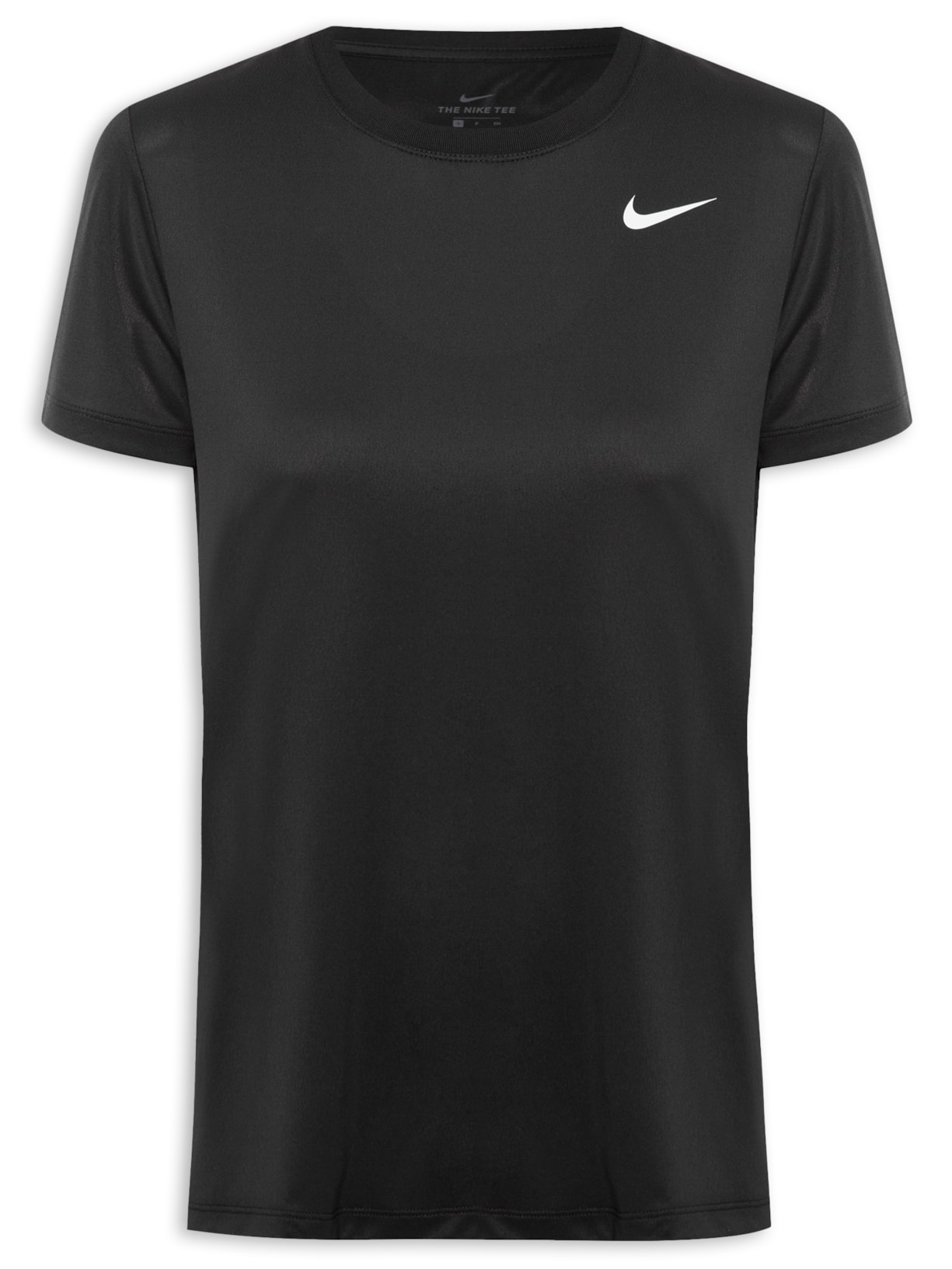 Camiseta Feminina Leg Tee Crew - Preto